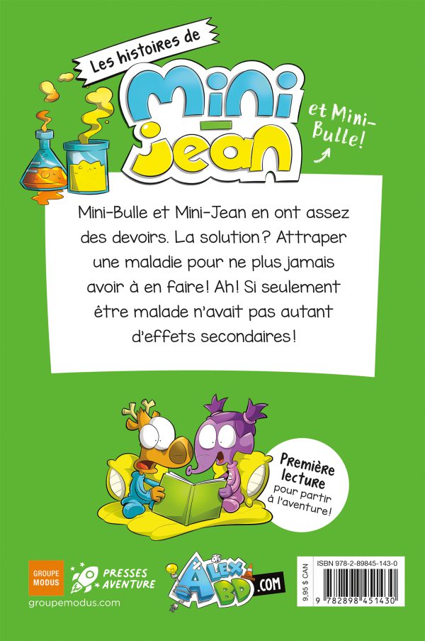 Les histoires de Mini-Jean et Mini-Bulle – Les devoirs, c'est malade! – Image 4
