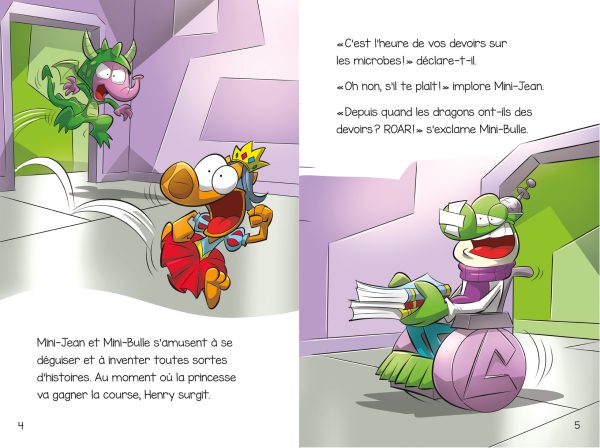 Les histoires de Mini-Jean et Mini-Bulle – Les devoirs, c'est malade! – Image 2