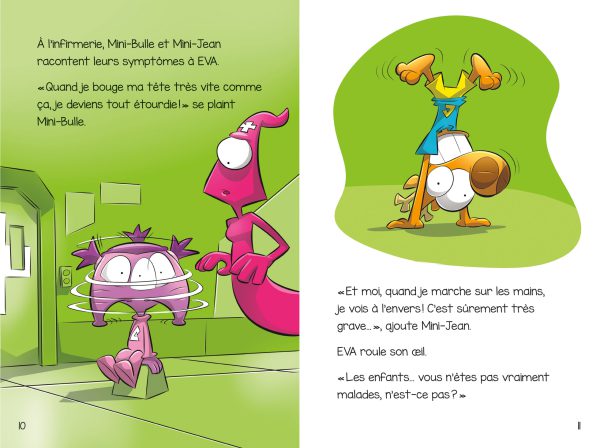 Les histoires de Mini-Jean et Mini-Bulle – Les devoirs, c'est malade! – Image 3