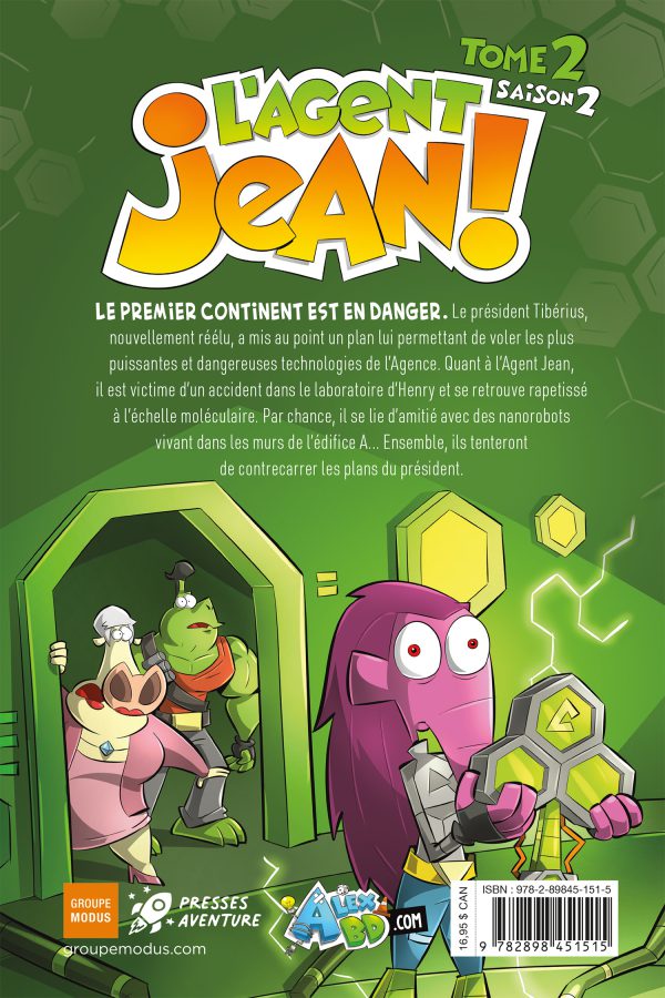 L'Agent Jean! saison 2, tome 2 – La nanodimension - Image 3