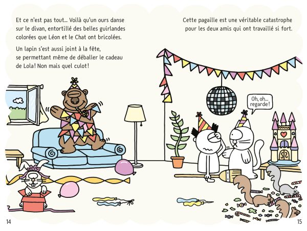 La vie rêvée de Léon et ses amis! - Une fête parfaite... ou presque! – Image 2