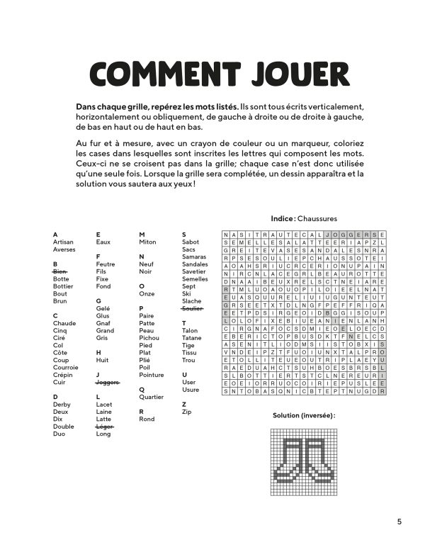 Détente – Mots cachés illustrés – Image 2