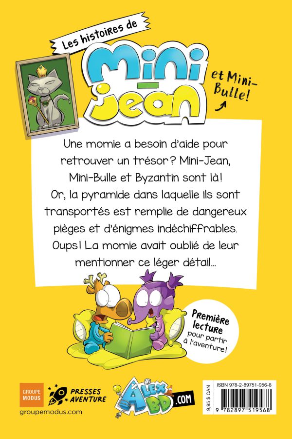 Les histoires de Mini-Jean et Mini-Bulle - Le trésor de la momie – Image 3