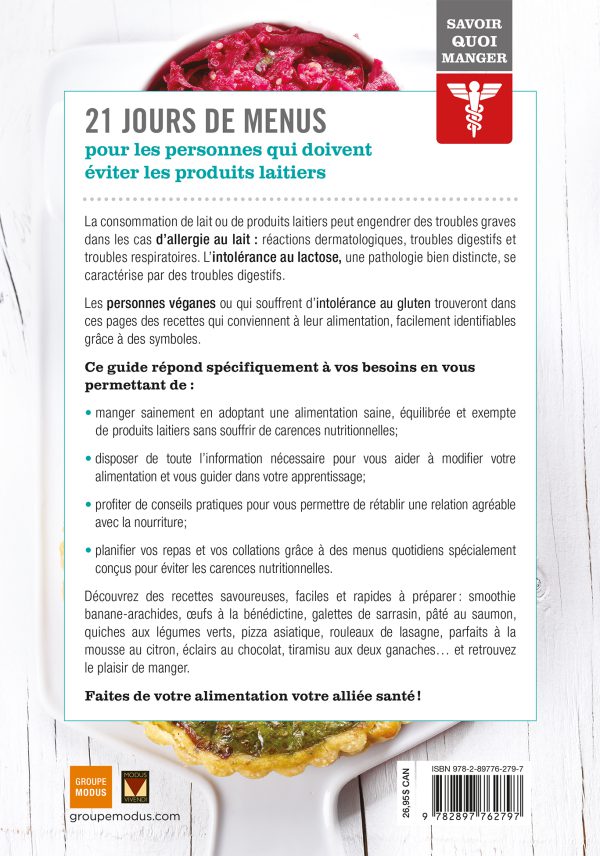 Savoir quoi manger - Sans produits laitiers - Image 4