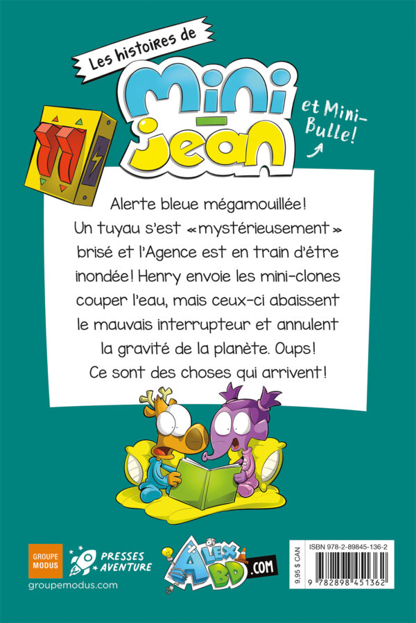 Les histoires de Mini-Jean et Mini-Bulle! – Alerte bleue au labo – Image 4
