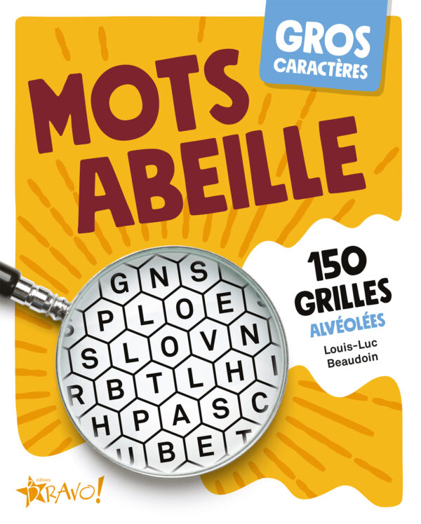 Gros caractères - Mots abeille