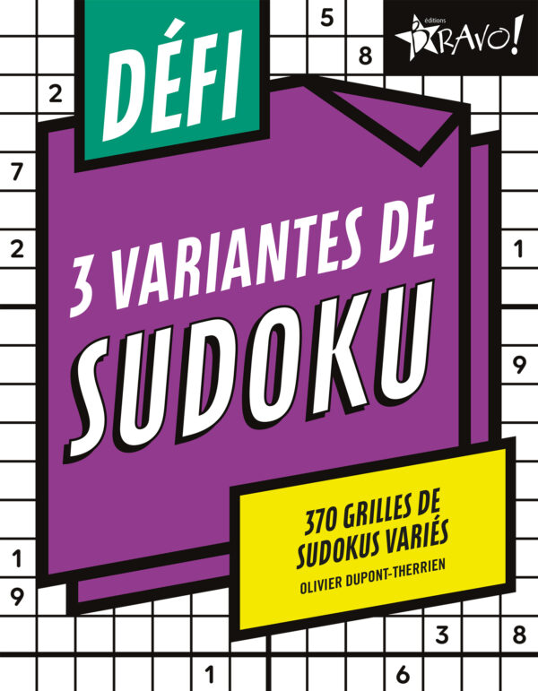 Défi - 3 variantes de sudoku