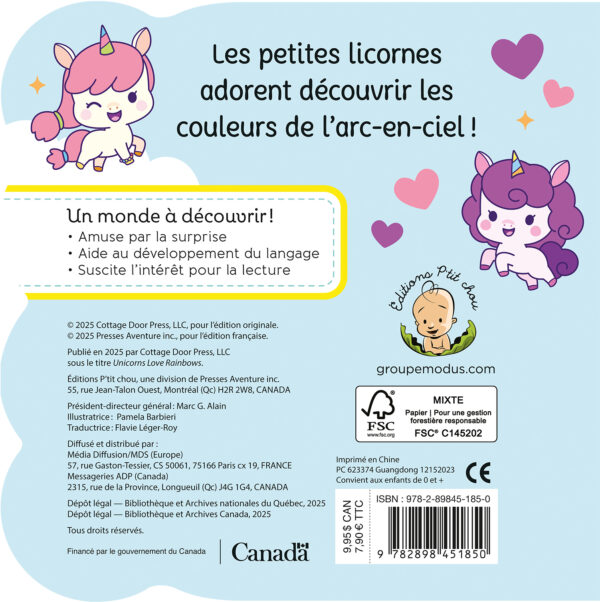 Rabats surprises – Les licornes adorent les couleurs - Image 3