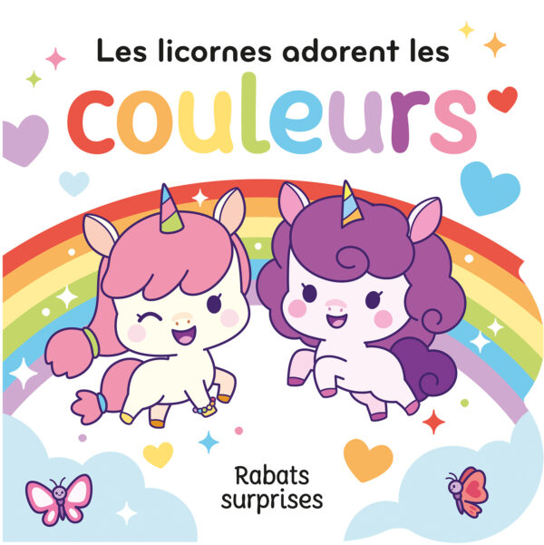 Rabats surprises – Les licornes adorent les couleurs