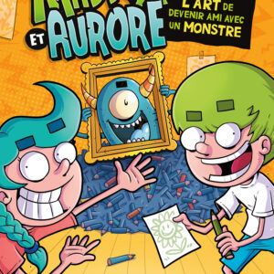 Couverture de l'album première lecture Maddox et Aurore - L'art de devenir ami avec un monstre de Claude DesRosiers et Félix LaFlamme