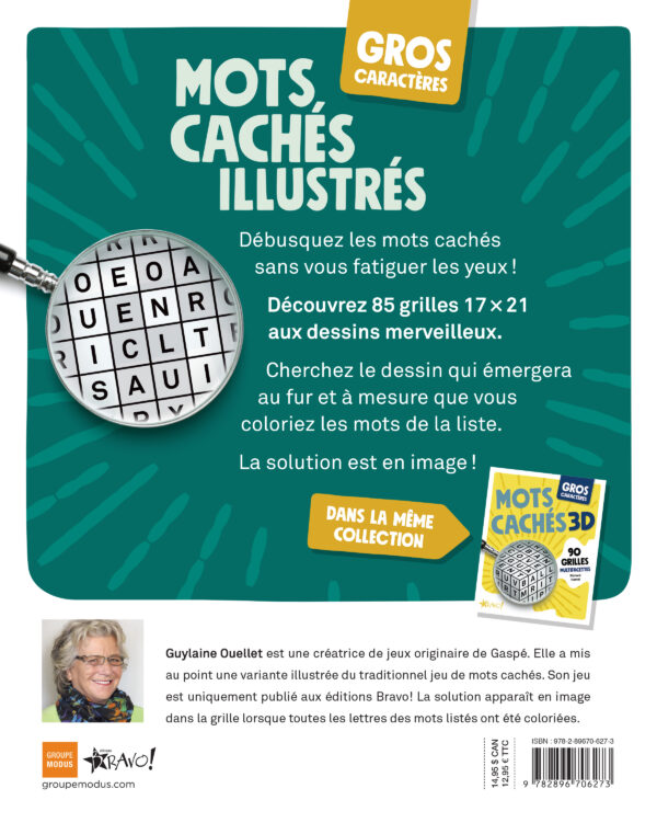 Gros caractères - Mots cachés illustrés - Image 3