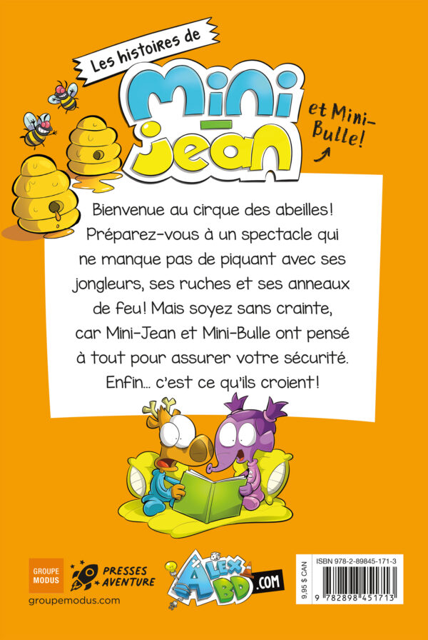 Les histoires de Mini-Jean et Mini-Bulle – Le cirque des abeilles - Image 3