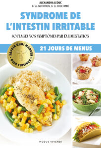 Couverture d'Oser cuisiner - Syndrome de l'intestin irritable d'Alexandra Leduc