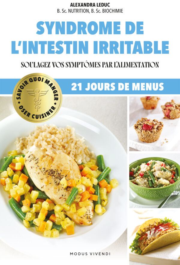 Couverture d'Oser cuisiner - Syndrome de l'intestin irritable d'Alexandra Leduc