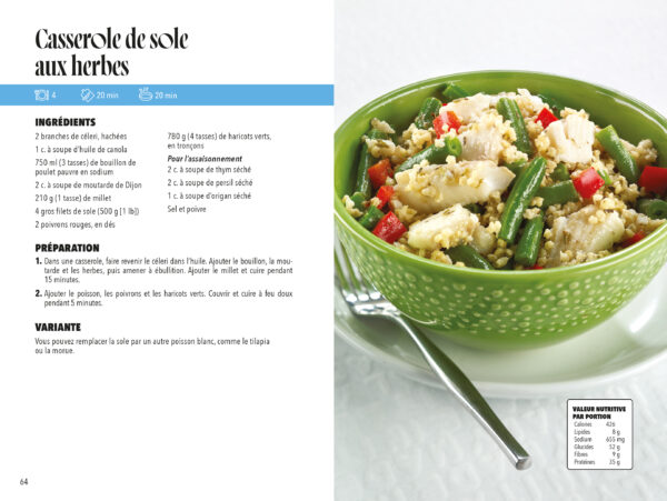 Extrait intérieur - Recette d'Oser cuisiner - Syndrome de l'intestin irritable d'Alexandra Leduc