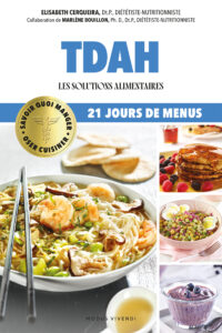 Couverture du livre Oser cuisiner - TDAH d'Elisabeth Cerqueira