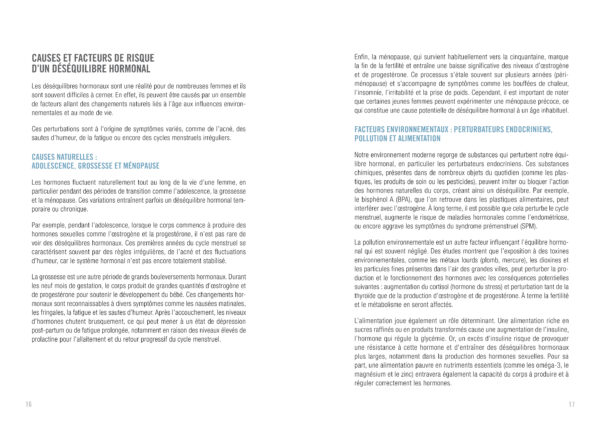 Extrait intérieur - introduction de savoir quoi manger - santé hormonale au féminin