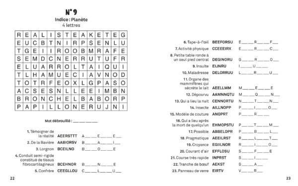 Gros caractères - Mots débrouillés - Image 2