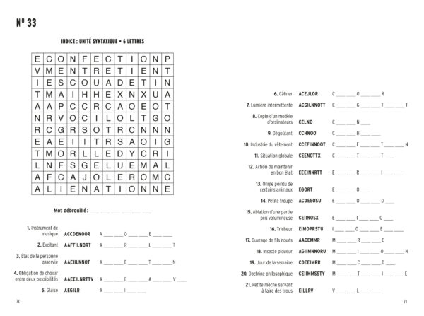 Temps libre - Mots débrouillés - Image 2
